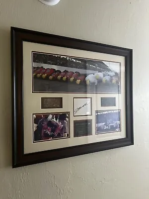 Jeff Gordon 2004 Brickyard 400 Signature Photo 1909 Brick And Track W/ Cert • $200