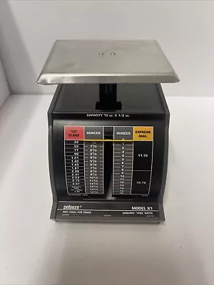 Vintage Pelouze Postal Scale 2 Lb Model P2 Working Feb 1995 • $8.99