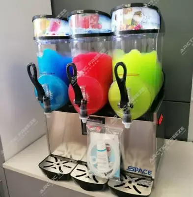 Slush Machine New 3 Bowl Commercial Granita Iced Drink Catering Puppie Milkshake • £1599