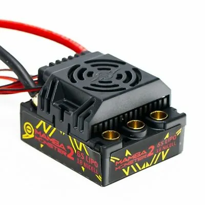 Castle Creations 1/8 Mamba Monster 2 Waterproof ESC Speed Control [010-0108-00] • $132.49