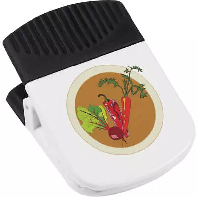 'Healthy Vegetable Trio  Chilli Beetroot' Magnetic Clip (CP00038775) • £8.99