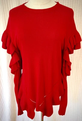 $35 • Buy Alice McCall Red Designer“Hearts Jumper”. Size 8-12. Looks Better In Real Life.