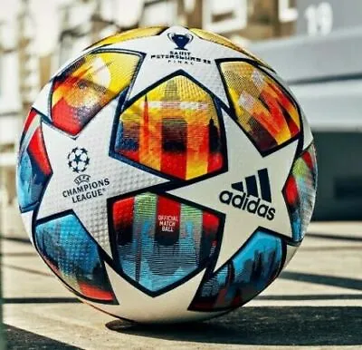 Adidas Uefa Official Champions League Soccer Ball St. Pete Pro Ball Size 5 • $59