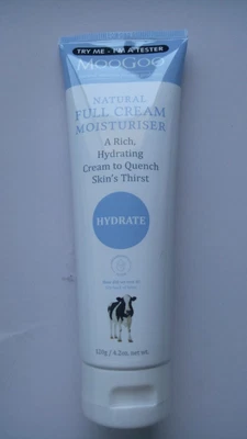 $14.75 • Buy MOOGOO NATURAL FULL CREAM MOISTURISER 120g NEW TESTER Dry Red Irritated Itchy Sk