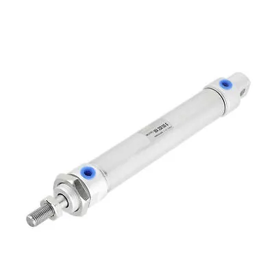 $32.98 • Buy Mini Air Cylinder Stainless Steel Mini Pneumatic Cylinder 25mm Bore 100mm Stroke