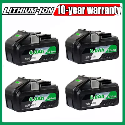 £44.98 • Buy 1~6X For HiKOKI Metabo HPT MultiVolt 36V 18V Battery BSL36B18 Li-Ion 37175M 6 AH