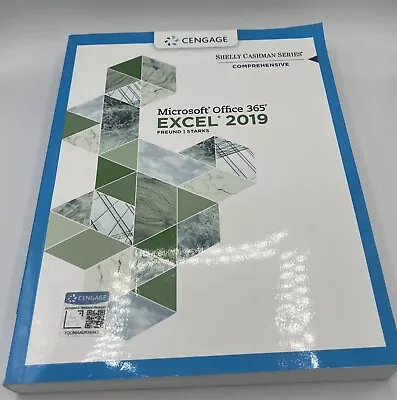 Shelly Cashman Series Microsoft Office 365 & Excel 2019 Comprehensive New • $42