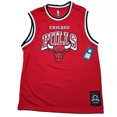 NEW Chicago Bulls Jersey Mens Basketball Jersey NWT Stitched Logo • $24.99