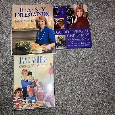 3 X Jane Asher Cookery Books  • £10