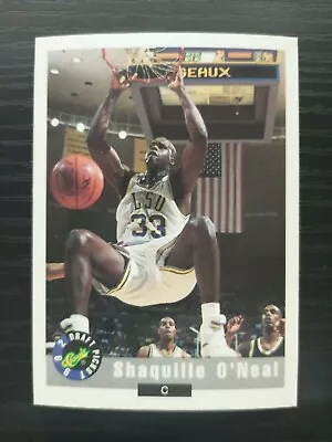 1992 Classic Draft Picks Shaquille O'Neal RC Rookie Card #1 Mint Free Shipping!! • $3.99