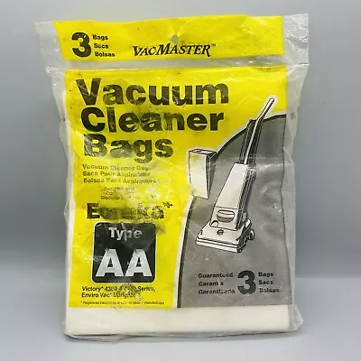 $5.99 • Buy Vacmaster Eureka Type AA Bags (3 Count) Part No. 172 Victory 4300 & 4400 Series