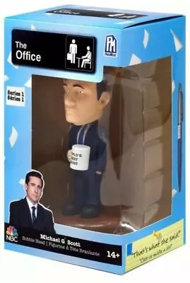 THE OFFICE Michael Scott Bobble Head Figure Series 1 Phat Mojo NEW A1 • $12.99