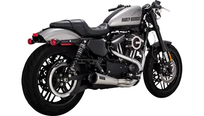 Vance & Hines 27327 Raw Upsweep 2-N-1 Exhaust System Harley Sportster XL 14-22 • $1299.99