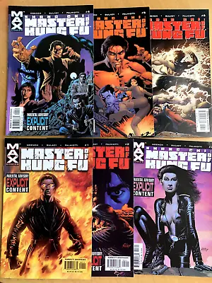 MASTER OF KUNG FU :COMPLETE 6 Issue 2002 SHANG-CHI Marvel SERIESby GULACYMOENCH • £19.99