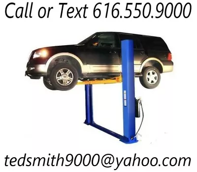 New Triumph 9000 Lbs 2-Post HD Car Truck Lift-Asymmetric FREE Truck Adapters! • $2119