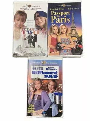 Mary Kate And Ashley VHS Set (3 VHS Tapes Clamshell) • $6