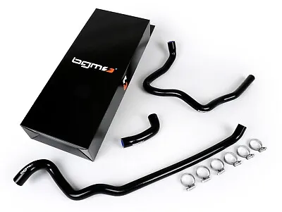 Vespa GT GTS GTV HPE 125 200 250 300 BGM Pro Silicone Coolant Hose Set Black • $157.84