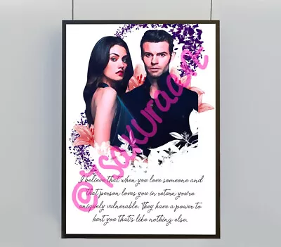 The Originals Print A4 Art Print Poster Vampire Diaries TVD Elijah Mikaelson • £9.99