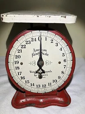 Vtg American Family Scale.. Farm Kitchen.. 25lbs • $45