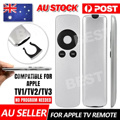 $5.95 • Buy For Apple TV1 TV2 TV3 Universal Replacement Remote Infrared Control Compatible