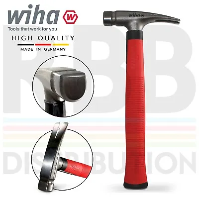 Wiha Electrician's Hammer Ergonomic Grip 300g Framing Hammer Head Electric 42071 • £35