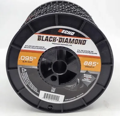 Genuine Echo Black Diamond Line .095 3lb Spool 885ft 330095073 • $48.99