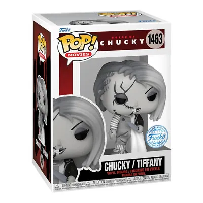 Bride Of Chucky (1998) - Chucky / Tiffany Pop! Vinyl Figure (RS) #1463 • $24.99