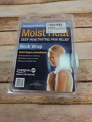 Moist Heat Microwave Activated Deep Penetrating Pain Relief Neck Wrap New In Box • $24.90