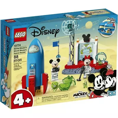 LEGO Disney 10774: Mickey Mouse & Minnie Mouse's Space Rocket (Brand New) • $19.99