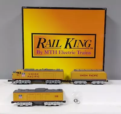 MTH 30-2009-1 O Gauge Union Pacific Gas Turbine Diesel Set W/Proto Sound #10/10B • $295.67