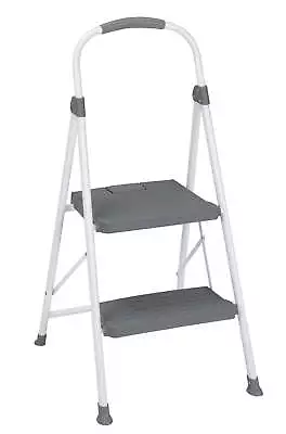 COSCO 2Step Connection Folding Step Stool With Large Resin StepsMax Reach 8ft1in • $28.19