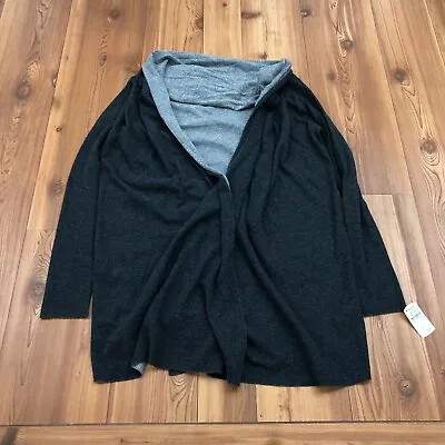 NEW Neiman Marcus Majestic Paris Gray Long Sleeve Cardigan Sweater Women Size 1 • $235