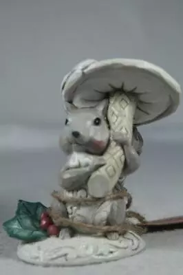 Jim Shore 'White Woodland Squirrel With Mushroom' Figurine #6012686 New In Box • $20.10