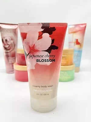$11 • Buy Bath & Body Works Japanese Cherry Blossom Creamy Body Wash 8 Oz