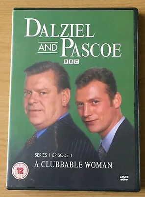 Dalziel And Pascoe Series 1 Episode 1 DVD A Clubbable Woman BBC • £0.99