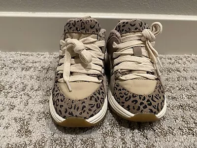 Zara Girls Toddler Leopard Print Sneaker Size EU 25 / US 9 PRE-OWNED • $12