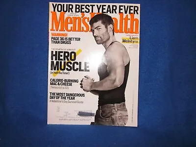 Mens Health Magazine January/february 2013 Muscle Excerise Liam Mcintyre #jf3 • $3.19