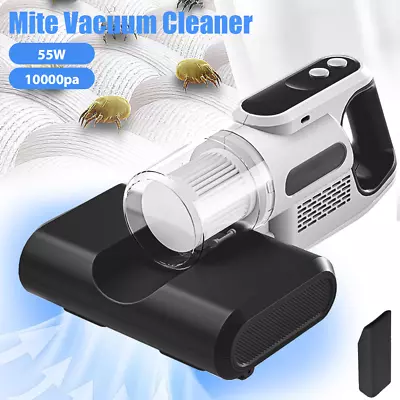 10000Pa 2 IN 1 Vacuum Mite Remover Home Bed Sofa UV Vacuum Cleaner Charging UK • £11.89