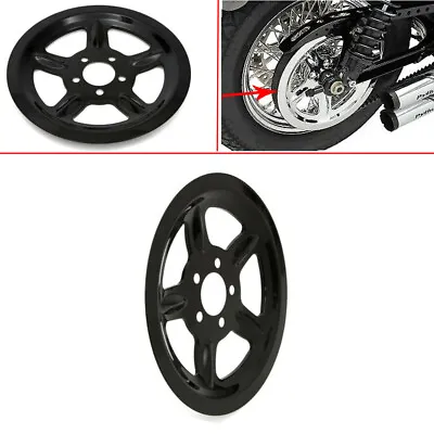 $32.28 • Buy Motorcycle Rear Pulley Cover Insert For Harley Sportster 1200 Iron 883 XL1200X
