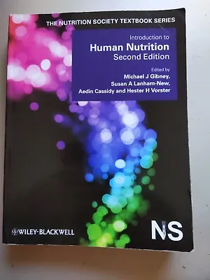 Introduction To Human Nutrition By Hester H. Vorster Susan A. Lanham-New Aedin • £9.99