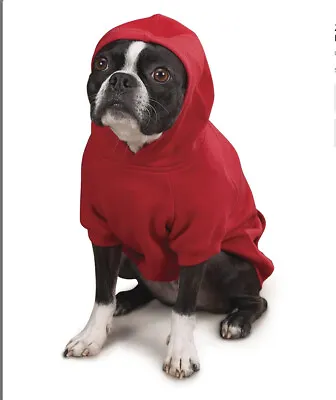 Zack & Zoey Red Basic Hoodie For Dogs  Sz. Xs New With Tags • $6.99