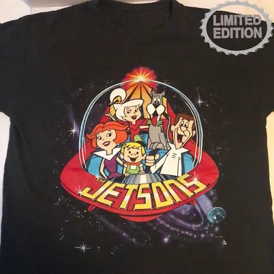 The Jetsons Cartoon Black T-Shirt Cotton Tee All Size S To 234Xl TA309 • $16.96