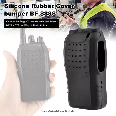 Walkie Talkie Pouch Case Holder Radio Bag For Baofeng BF-888S / 777S Accessories • £4.79