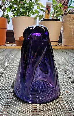 Mckee Style Purple Bottoms Up Shot Art Glass • $49.95