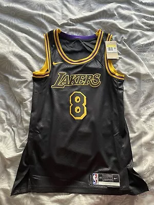 Nike Kobe Bryant Black Mamba City Edition Jersey Mens  Size S La Dj0471-100 • $185