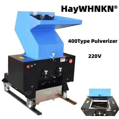 400Type Pulverizer Plastic Shredder Powerful Industrial Large Particle Crusher • $3478.50