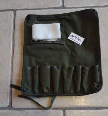 M936 B - Genuine British Army SA80 Rifle Weapon Cleaning Kit POUCH + Cloth • £7