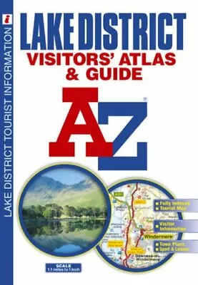 Lake District Visitor's Atlas (A-Z Road Maps & Atlases) By Geographers' A-Z Map • £3.07