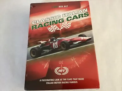 Racing Through Time: Classic Italian Racing Cars (Box Set) (DVD 2008) NEW (12) • £5.99
