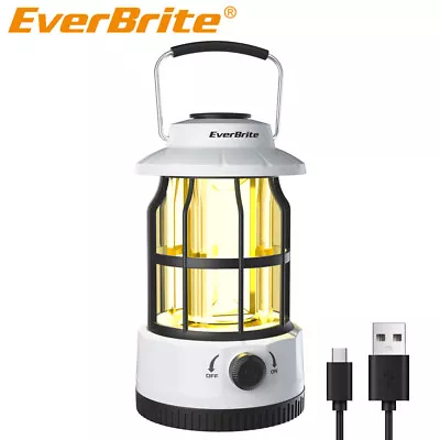 EverBrite LED Camping Lantern USB C Rechargeable Lantern Camping Lights Lanterns • $21.99